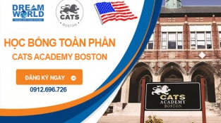 Học bổng TOÀN PHẦN từ CATS Academy Boston, Mỹ 2021