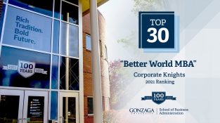 Du học Mỹ MBA tại trường Top 100: Gonzaga University