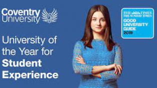 Học bổng Thạc sĩ từ Coventry University - sự lựa chọn hàng đầu cho sinh viên quốc tế tại Anh