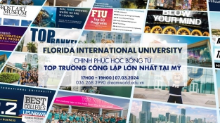 Gặp gỡ Florida International University và tư vấn học bổng các trường đại học danh tiếng tại Mỹ 2024