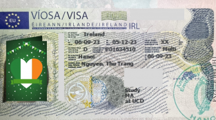 Visa du học Ireland cho Nguyễn Thu Trang - University College Dublin