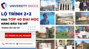 University Bridge: Lộ trình vào Top 40 đại học tại Mỹ